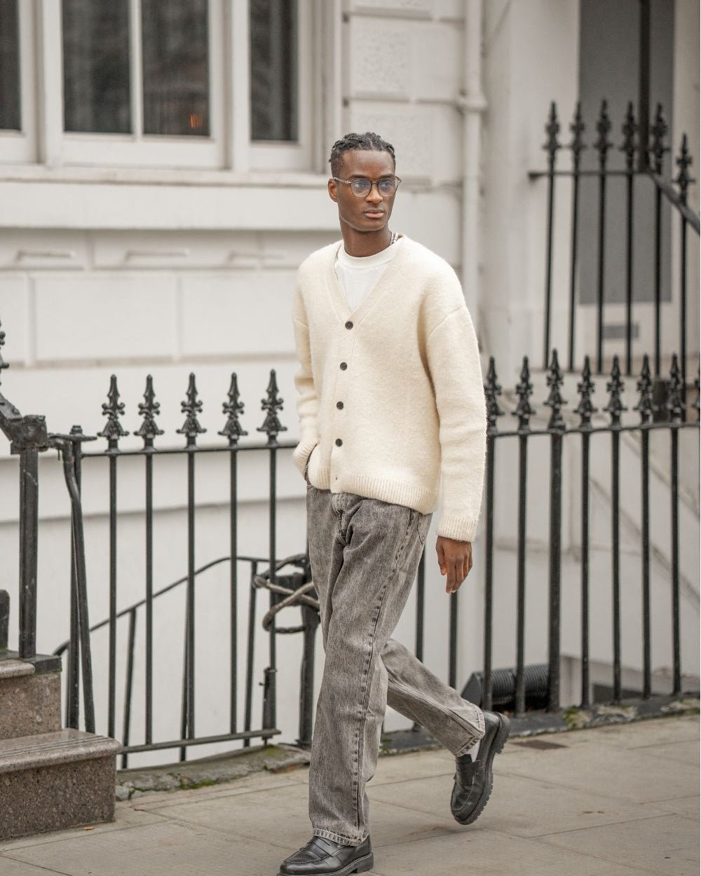 Cardigan Cremehvid | Skagen - clothing.dk